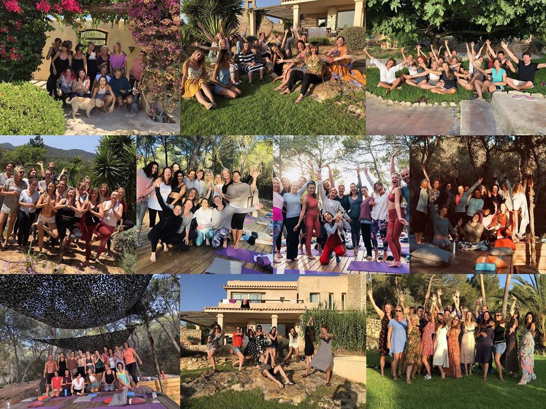 group ibiza yoga retreat
